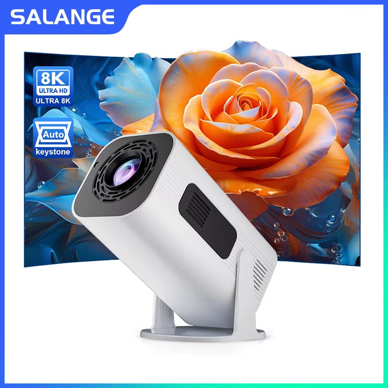 P330 Small Lens Android 11 280 ANSI Projector 4K 8K Native 1080P Wifi6 BT5.0 Home Cinema Outdoor Portable Mini Projetor