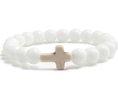 Turquoise Cross Bracelet