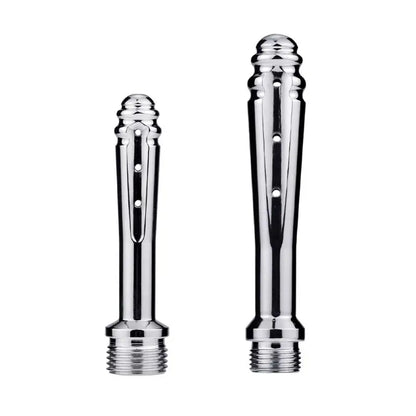 ANAL Enema Cleaning Shower Stainless Steel Colonic Douche Nozzle Vaginal Wash 13*2.3*1.6Cm 9*1.2*1.6Cm 13*5Cm