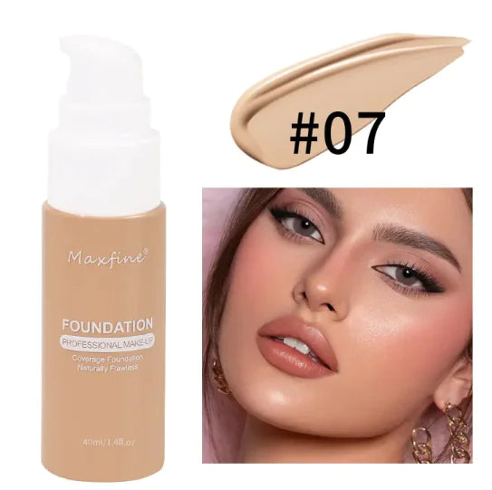 12-Color Liquid Foundation & Concealer