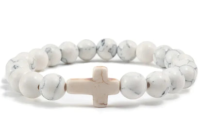 Turquoise Cross Bracelet